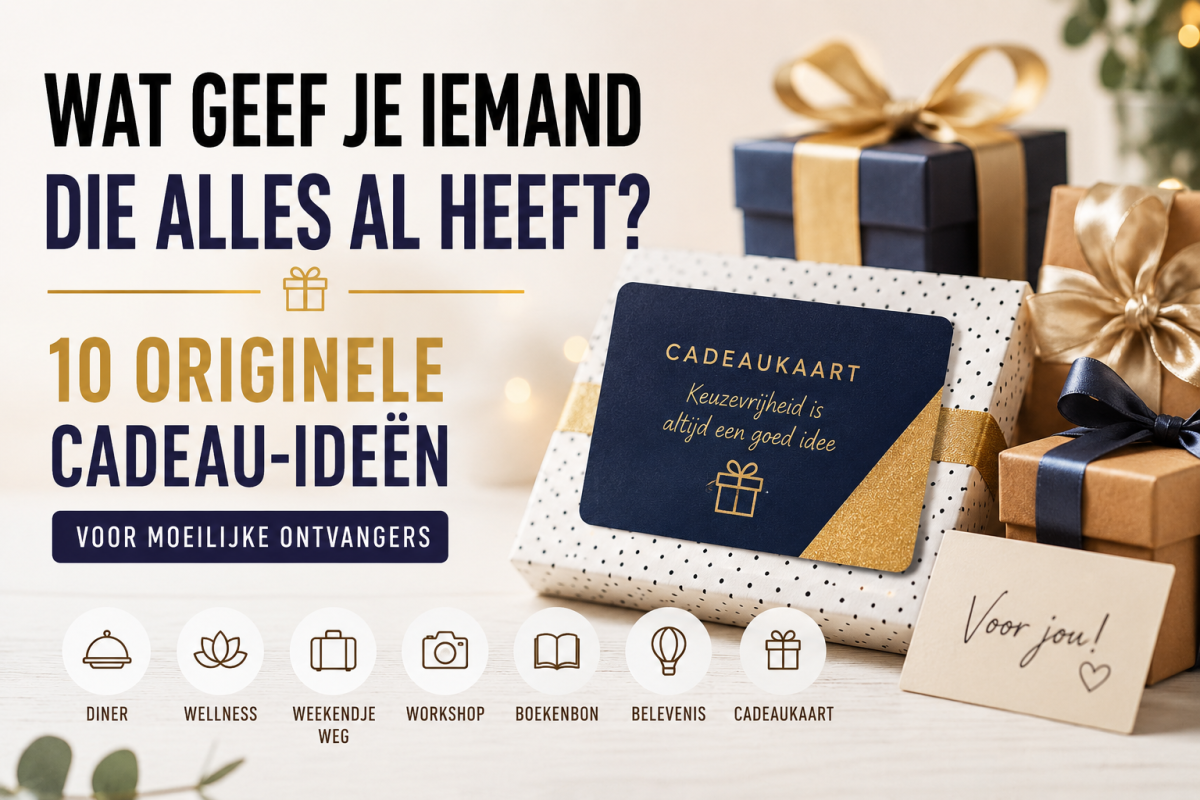 Wat geef je iemand die alles al heeft